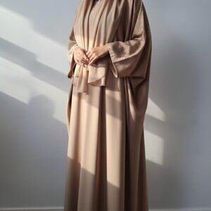 Gold Butterfly Abaya